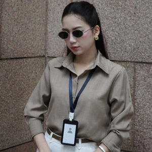 Jolly Studio - Áo Sơ Mi Nữ A06 Chất Vải Xược Hàn Phong Cách Công Sở (FORM RỘNG)