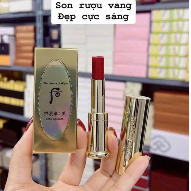 Son dưỡng Mi Glow Lip Balm Whoo winered