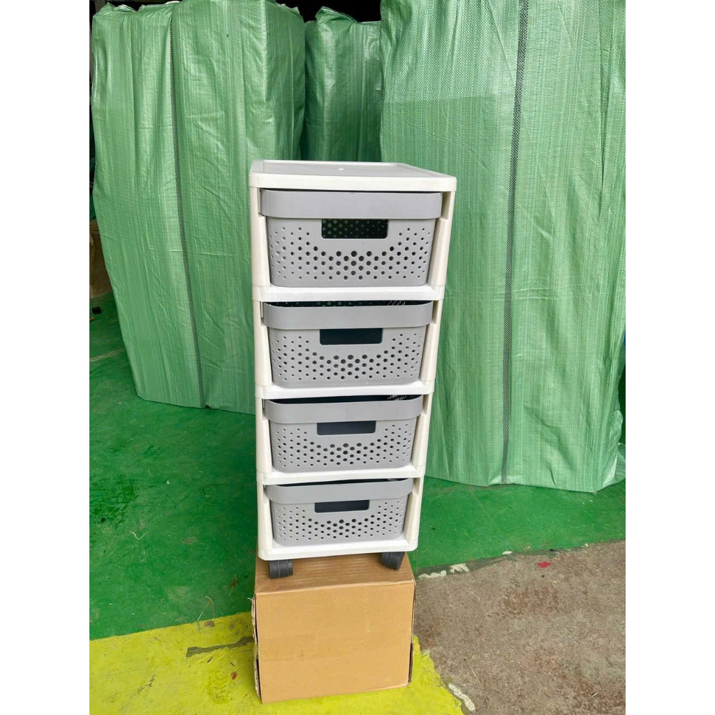 Tủ Để Đồ Đa Năng 4 - 5 Tầng Có Ngăn Kéo Chứa Đồ Tiện Lợi, Kệ Để Đồ Phòng Ngủ Tiện Lợi ,đồ chơi và đồ dùng văn phòng 365