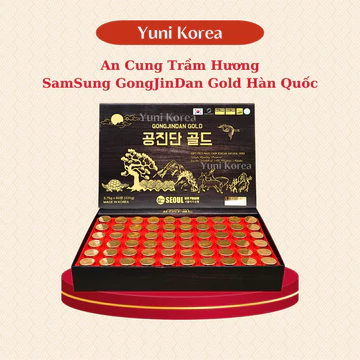 [Hộp Giấy] An Cung Ngưu Hoàng Hoàn Trầm Hương Samsung Jangsoo Hwan Hàn Quốc Daedong Ginseng