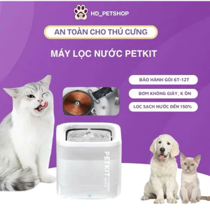 MÁY LỌC NƯƠC CÔNG NGHỆ BƠM KHÔNG DÂY 3.0 PETKIT SOLO SE CÓ THỂ THÁO RỜI DÀNH CHO THÚ CƯNG