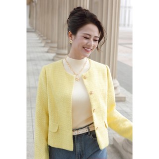 Áo Len Sát Nách Dáng Ôm Áo Len Giữ Nhiệt Mặc Cổ 3 Phân Mặc Trong LAMER D61W25Q008
