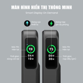 Pin Dự Phòng Từ Tính Anker MagGo A1654 10000mAh Sạc Không Dây 15W cho iPhone