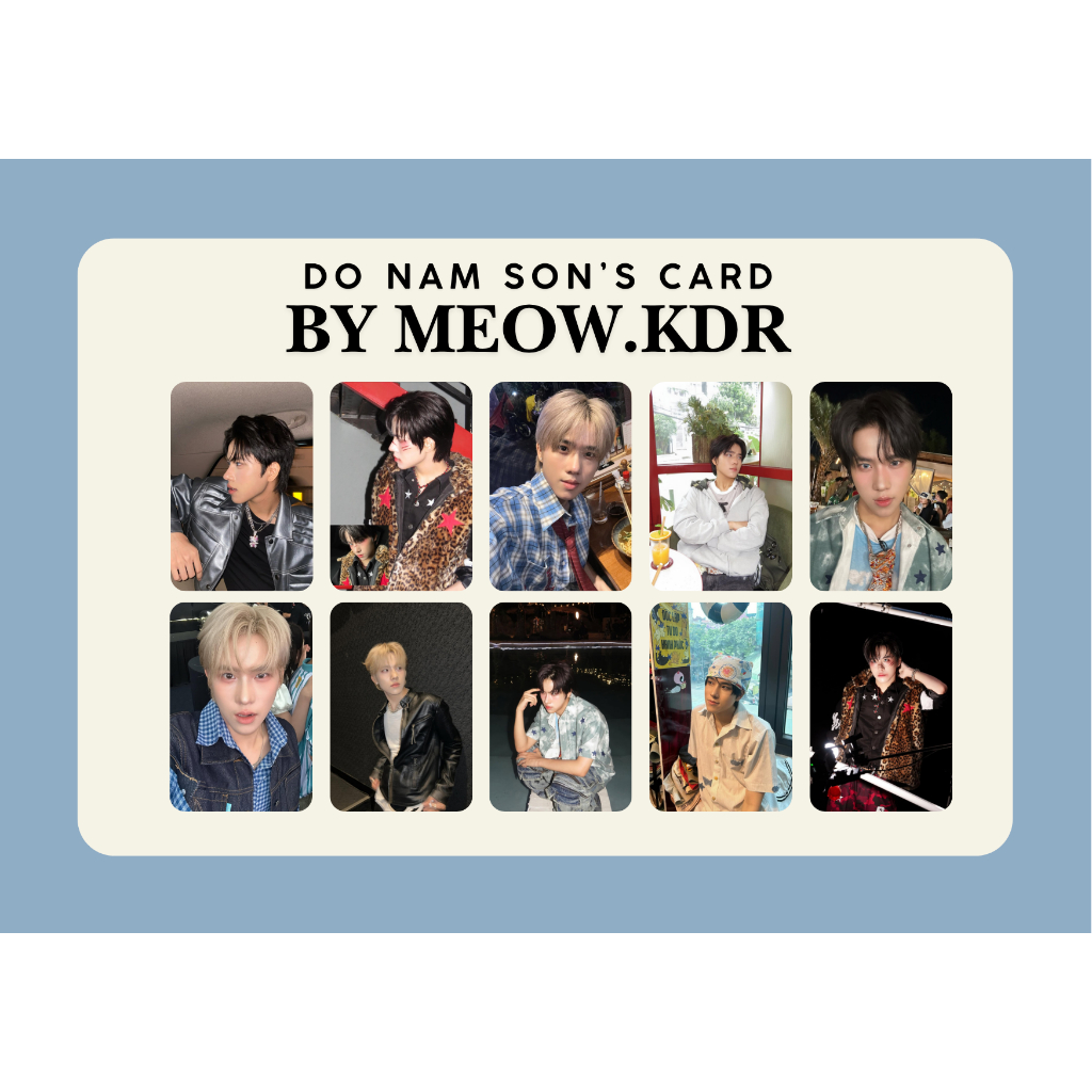 set card bo góc Đỗ Nam Sơn - Anh trai say Hi