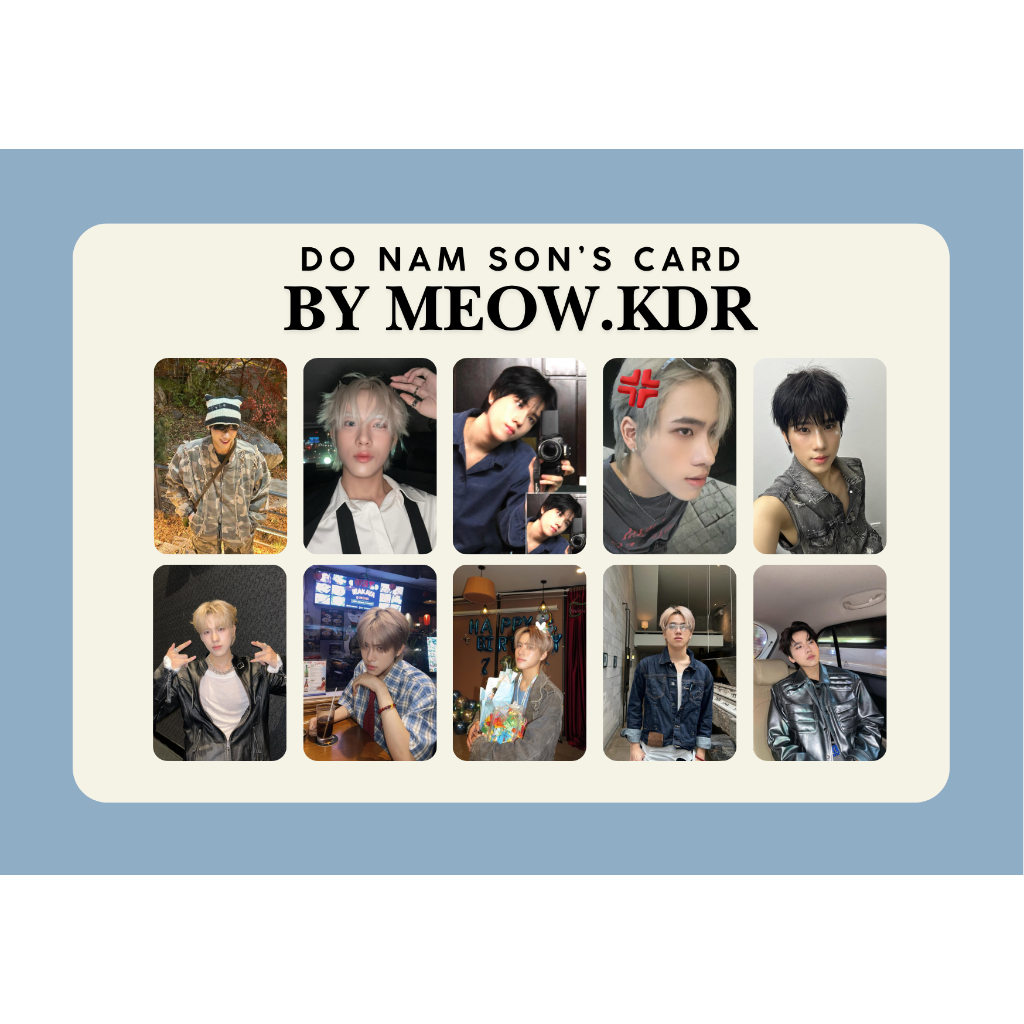set card bo góc Đỗ Nam Sơn - Anh trai say Hi
