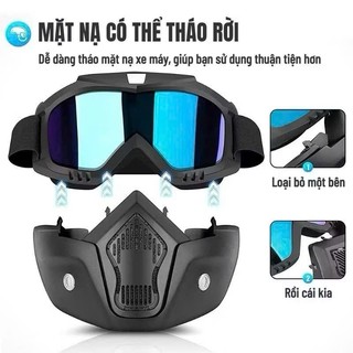 Mặt Nạ Bảo Hộ Lao Động - Mặt Nạ Hàn, Kính Hàn Xì, Mặt Nạ Phượt Cản Gió Chống Bụi Đủ Màu - Kho Sỉ Gia Dụng Alulu