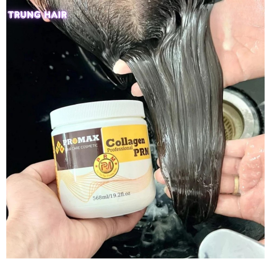 Kem ủ tóc Collagen PRM phục hồi tóc hư tổn chuyên sâu tại nhà giúp tóc chắc khỏe, mềm mượt