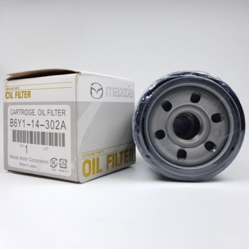 Lọc Nhớt Động Cơ, Lọc Dầu Xe Mazda 2, Mazda 3, Mazda 6, Mazda CX5, Mazda CX8 (Mã: B6Y114302A)