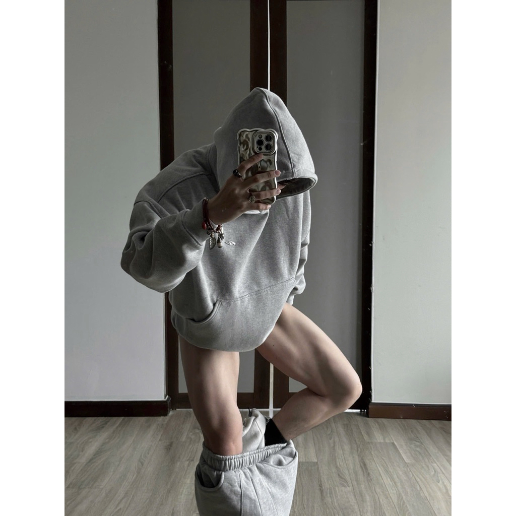 CORE HOODIE - Áo hoodie cotton Premium 400GSM Whose Studio (Không xù lông)