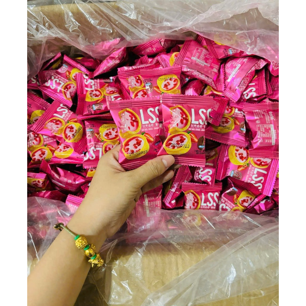 【TÚI 300gr】Bánh Quy Bơ Sữa LSS Mix Vị: Socola, Sữa Chua, Việt Quất Thơm Ngon