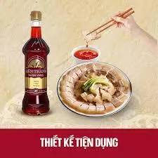 Nước Mắm Liên Thành Nhãn Vàng Chai 600ml