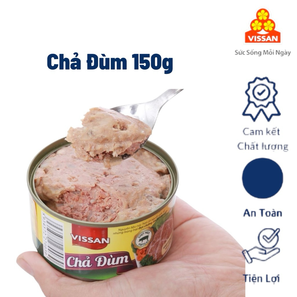 Vissan Combo 5 Hộp Chả Đùm 150g Chính Hãng Date Mới