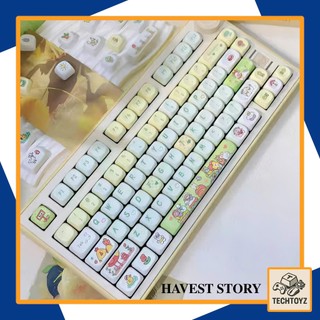 Tổng Hợp Keycaps MOA  - Siêu Dễ Thương - PBT DyeSub - MOA Profile