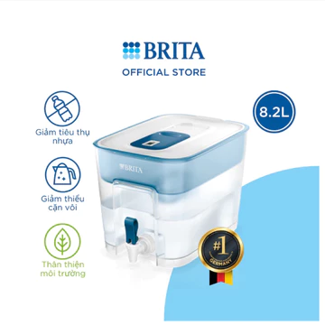 Bình Lọc Nước BRITA Flow 8.2L, TẶNG KÈM LÕI LỌC, BH 12 Tháng, giadungnhapkhau19