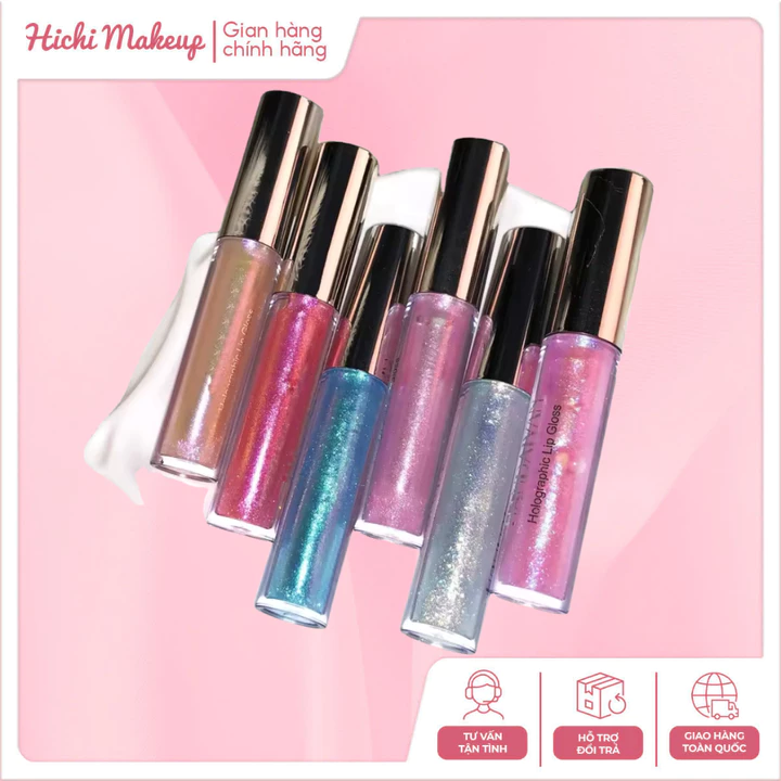 Son Bóng Ánh Nhũ Lip Gloss – Dưỡng Ẩm, Căng Mọng, Lâu Trôi, Cho Môi Lung Linh