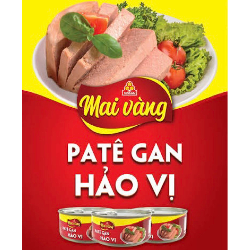Vissan Combo 10 hộp Pate Gan Hảo Vị 150g Chính Hãng Date 2029