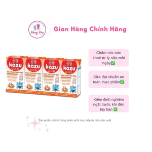 {Hot} Sữa bột pha sẵn Aiwado Kazu Gold Phát triển toàn diện thùng 48 hộp - Sữa mát giúp bé phát triển toàndiện 48h/110ml