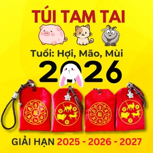 Túi Tam Tai Giải Vận Hạn Xấu Cho Ba Năm Đến 2025 2026 2027 Hóa Giải Điều Không Lành