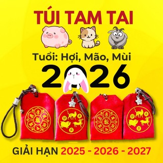Túi Tam Tai Giải Vận Hạn Xấu Cho Ba Năm Đến  2025 2026 2027 Hóa Giải Điều Không Lành