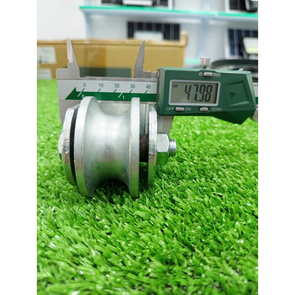 Bánh xe cổng lùa Fi  típ U21, bánh xe cổng trượt bạc đạn xoay 360 độ