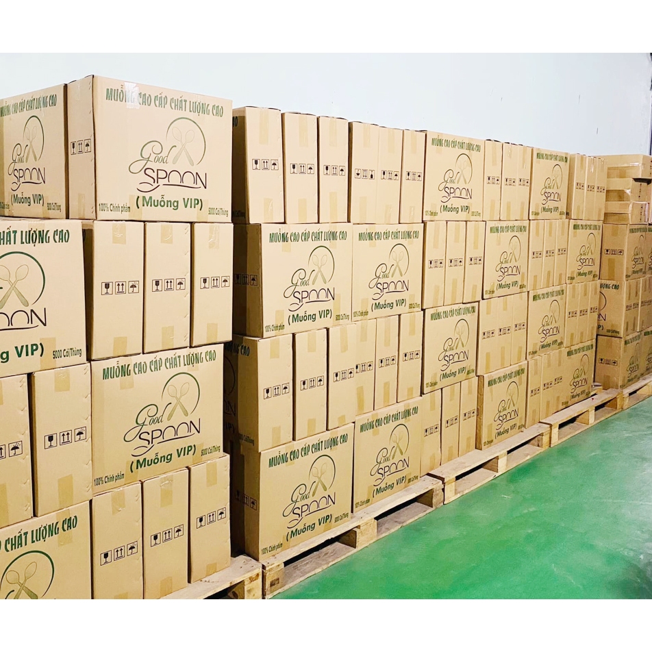 [ Hỏa tốc ] 1.000 cái -  Muỗng trắng cao cấp  dùng 1 lần