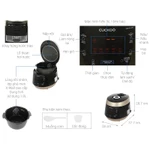 Nồi cơm điện tử áp suất Cuckoo 1.8L CRP-PK1000S (Đen vàng/Trắng đỏ) - Lòng nồi chống dính phủ men Xwall - bản Quốc Tế — ảnh 6