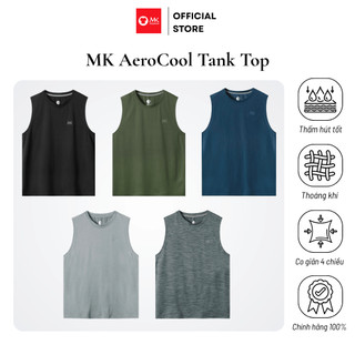 Áo sát nách MK AeroCool Tank vải thun lưới thoáng khí co giãn 4 chiều đi tập gym chơi thể thao dễ phối đồ BIGSIZE 110kg