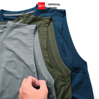 Áo sát nách MK AeroCool Tank vải thun lưới thoáng khí co giãn 4 chiều đi tập gym chơi thể thao dễ phối đồ BIGSIZE 110kg