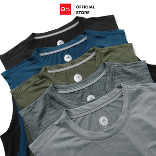 Áo sát nách MK AeroCool Tank vải thun lưới thoáng khí co giãn 4 chiều đi tập gym chơi thể thao dễ phối đồ BIGSIZE 110kg