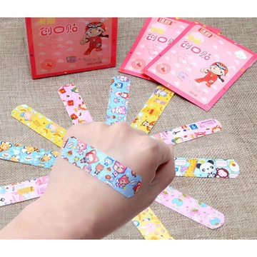 Hộp 100 miếng băng dán y tế URGO hoạt hình dễ thương, Băng Dán Y Tế Chống Nhiễm Trùng, Siêu Dính chăm sóc chấn t