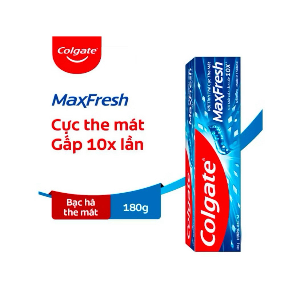 [HÀNG CHÍNH HÃNG] KEM ĐÁNH RĂNG COLGATE MAX FRESH TINH THỂ CỰC THE MÁT ...