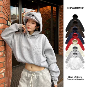 Áo HOODIE Neva Kind Of Some - Nỉ Bông Thêu Nổi 7 Màu 350 gsm Oversize Dài Tay Nam Nữ