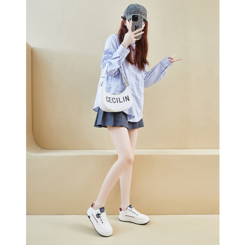 Giày thể thao nữ Fashion mẫu mới, phong cách Hàn Quốc – Hàng Quảng Châu cao cấp