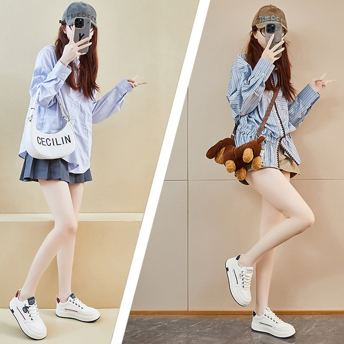 Giày thể thao nữ Fashion mẫu mới, phong cách Hàn Quốc – Hàng Quảng Châu cao cấp