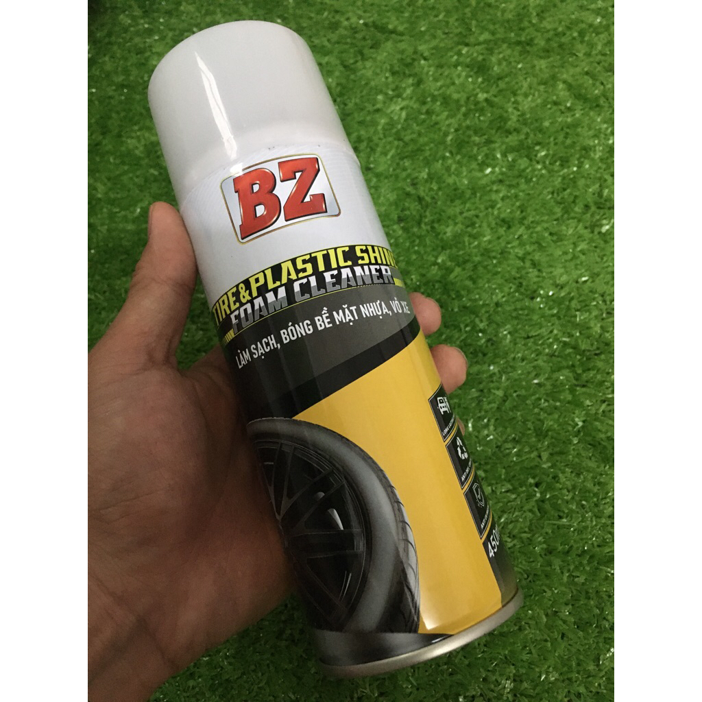 Dung dịch BZ (450ml) làm sạch bóng bề mặt nhựa và vỏ xe hàng đẹp