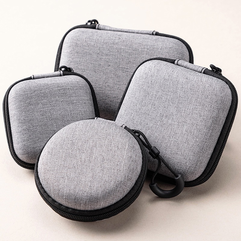 Túi Đựng Chuột Không Dây – Hộp Cứng EVA Đựng Tai Nghe Bluetooth, Sạc Dây Dữ Liệu Chống Sốc Tiện Dụng