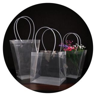 Combo 10Túi H Nhựa Trong Suốt Đựng Hoa Tươi Hoa Sáp Quà Tặng Form Đứng Đẹp Đa Năng Chất Liệu Nhựa Trong Suốt Sang Trọng