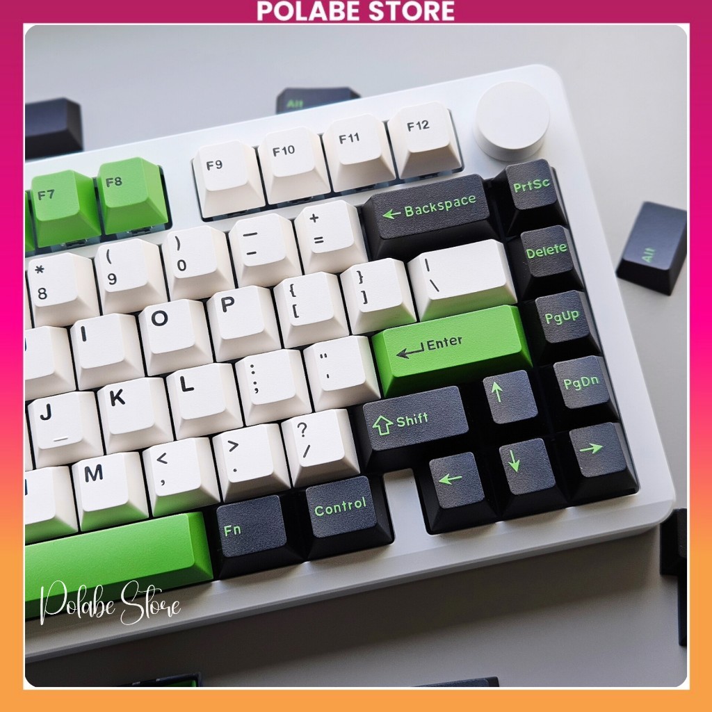 Keycap Green Panda Cherry Profile Keycap Daye Panda CMK bàn phím cơ Polabe Store | BigBuy360 - bigbuy360.vn