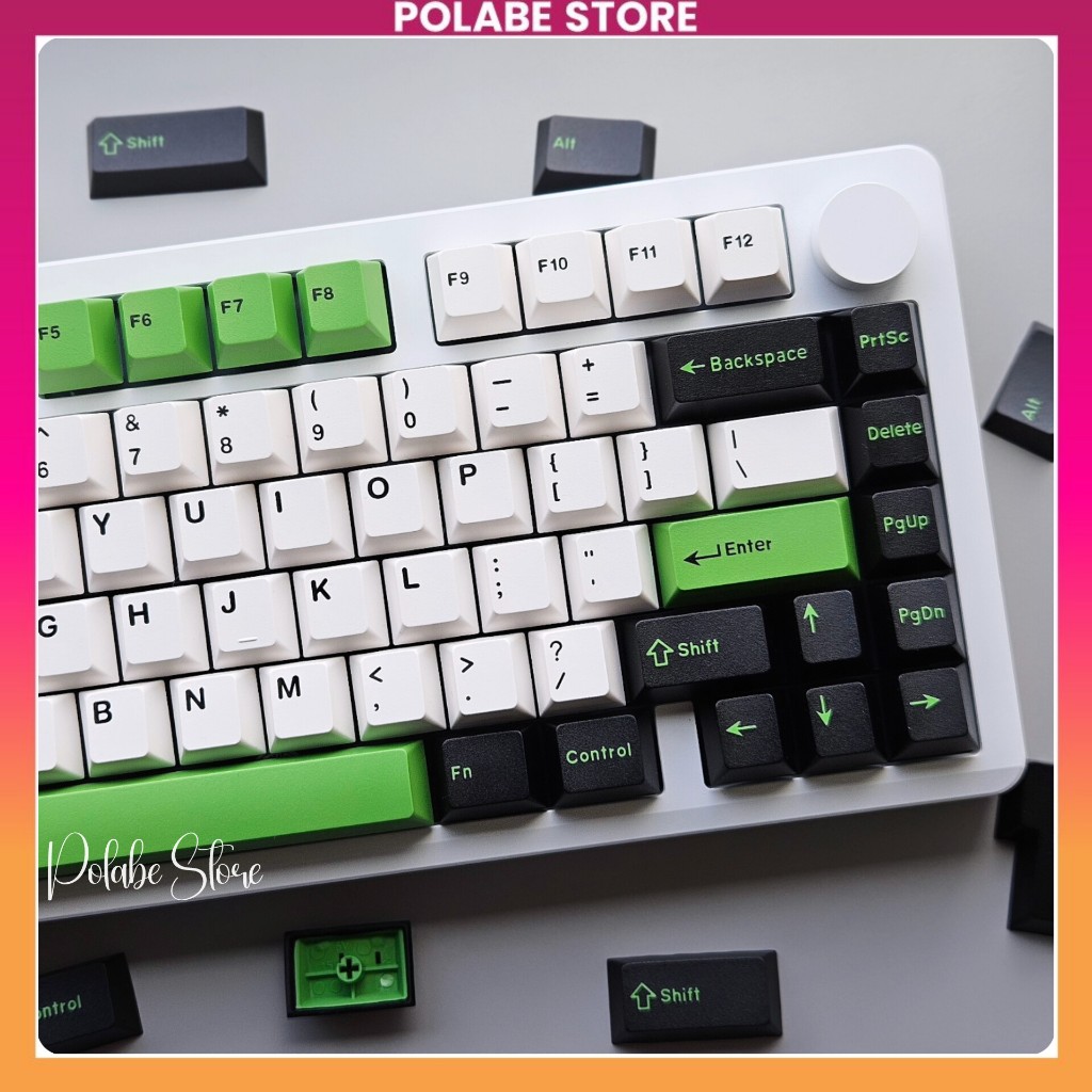 Keycap Green Panda Cherry Profile Keycap Daye Panda CMK bàn phím cơ Polabe Store | BigBuy360 - bigbuy360.vn