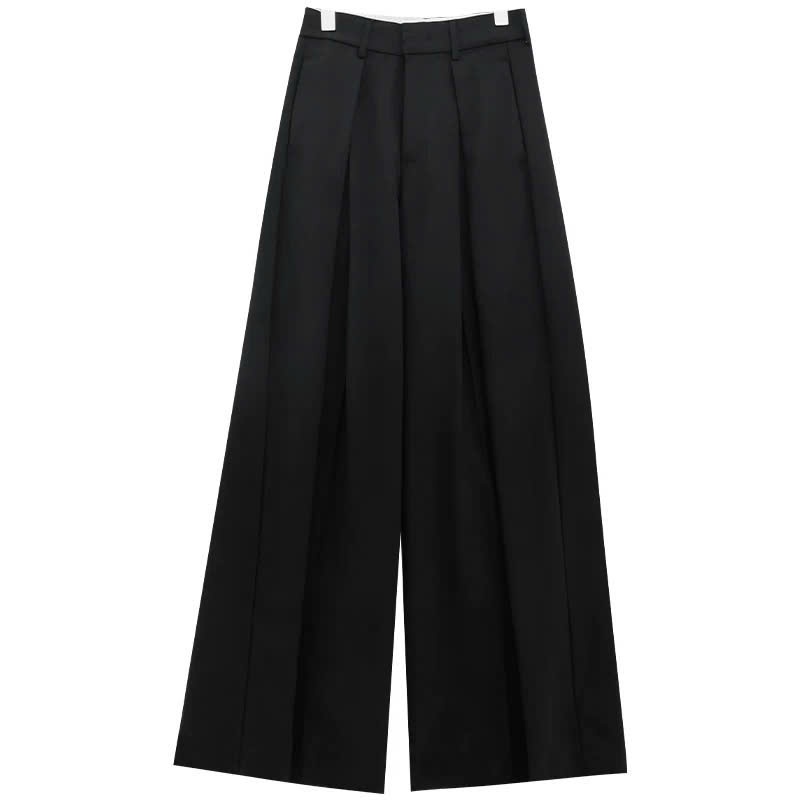 Quần Suông Dài Xếp Ly Chất Gold Bóng Nhẹ Ống Rộng 38cm – Glossy Pants Thời Trang Thanh Lịch Joolate