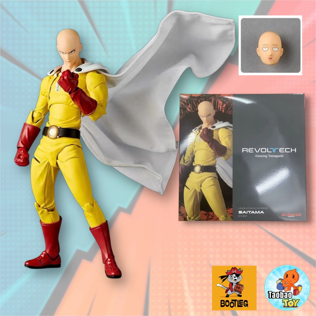 (Có Sẵn-Hỏa Tốc) Mô Hình Saitama Revoltech One-Punch Man Action Figure ...