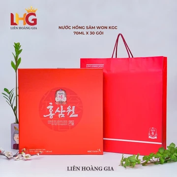 [CHÍNH HÃNG] Nước Hồng Sâm Won KGC (15 Gói / 30 Gói x 70ml) - Sâm Nước Hàn Quốc Bồi Bổ
