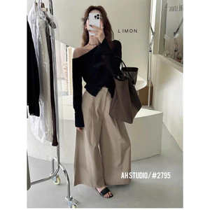 Thanhhuyenclothings2 - Áo thun nữ trễ vai thanh lịch style hàn quốc