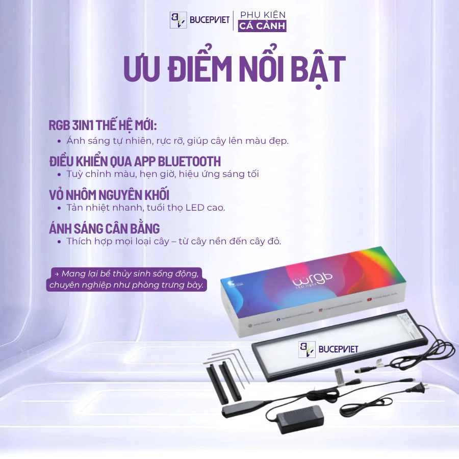 Thông số kỹ thuật đèn Chihiros WRGB II