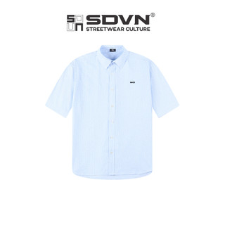 Áo sơ mi ngắn tay STRIPE SHORTSLEEVE - Thiết kế phong cách đường phố - Brand chính hãng SDVN