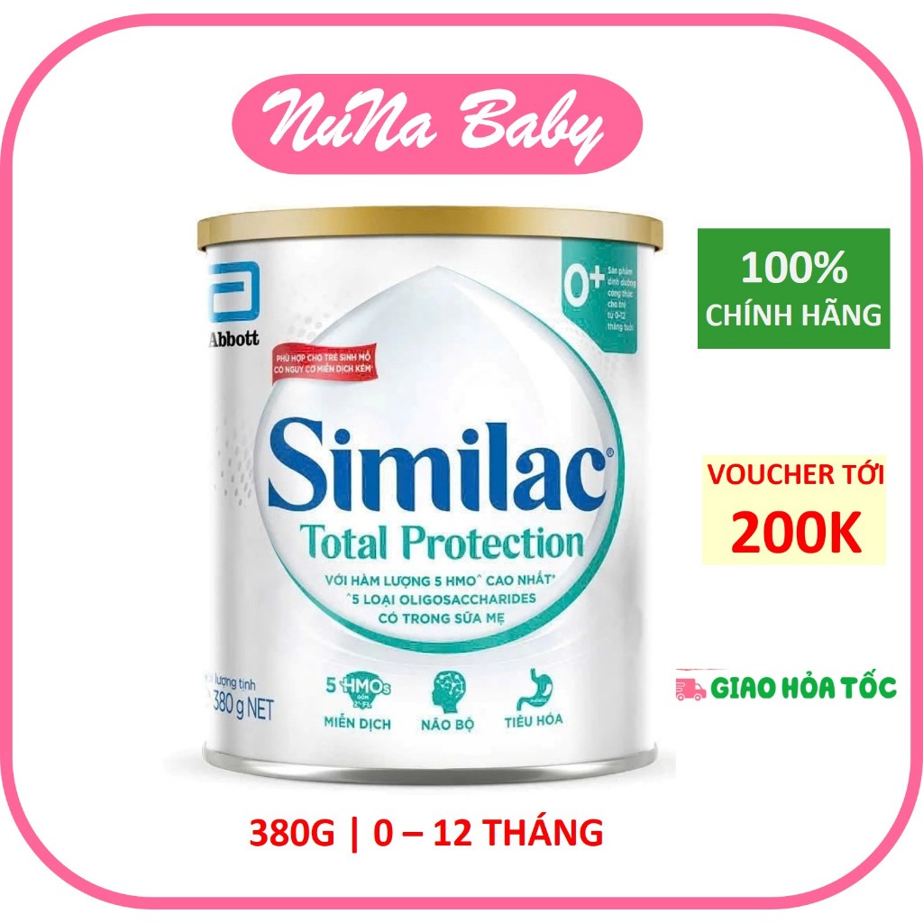 Sữa bột Similac Total Protection số 0+ 1+ 380g/ 800g cho trẻ từ 0 - 12 ...