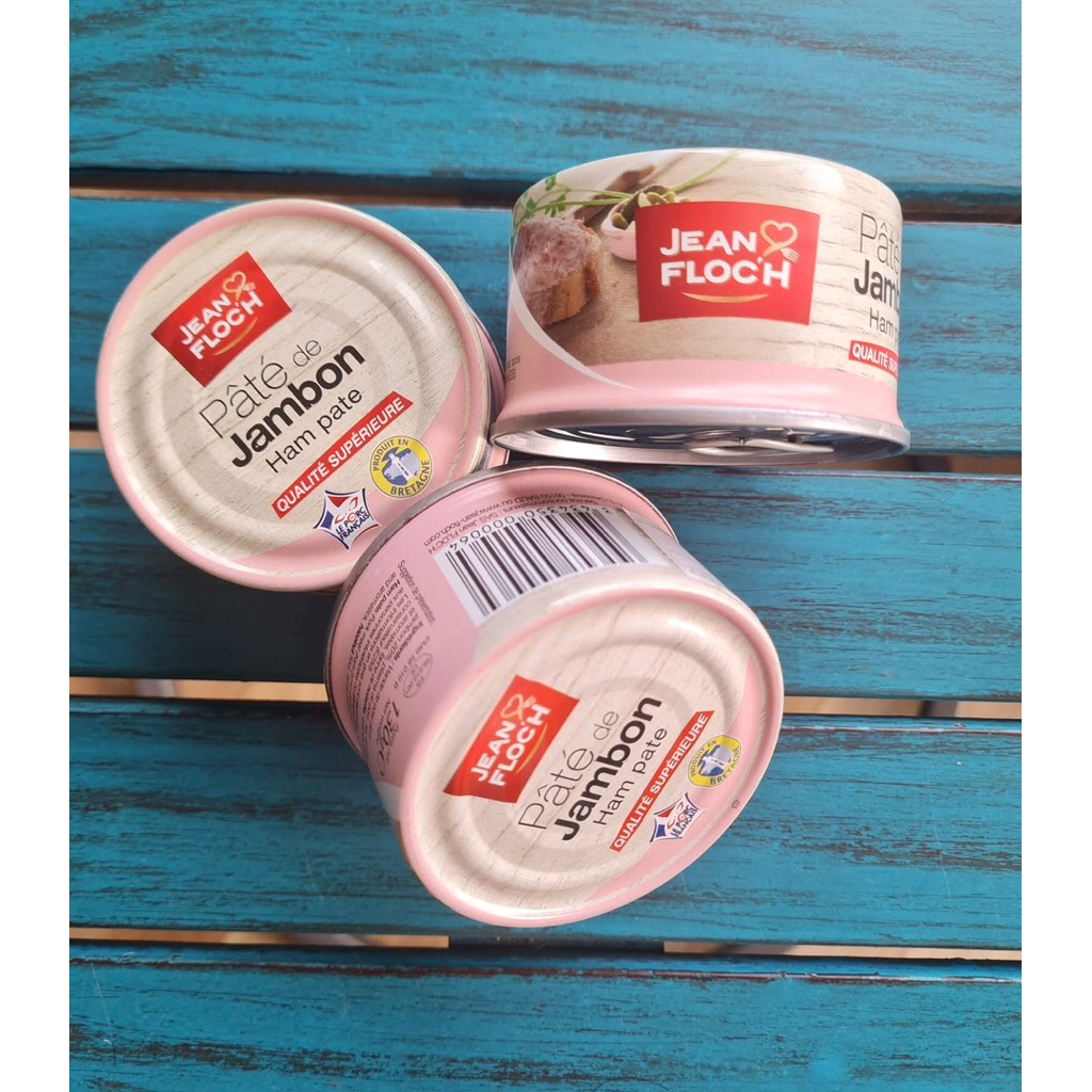 [Date 2028] Pate Jambon Jean Floc’h 130g - Pháp