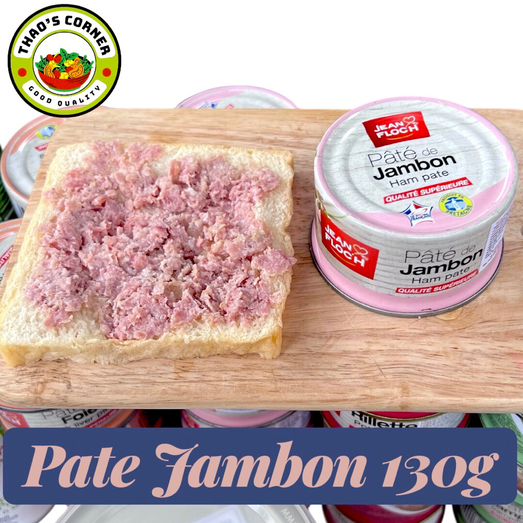 [Date 2028] Pate Jambon Jean Floc’h 130g - Pháp