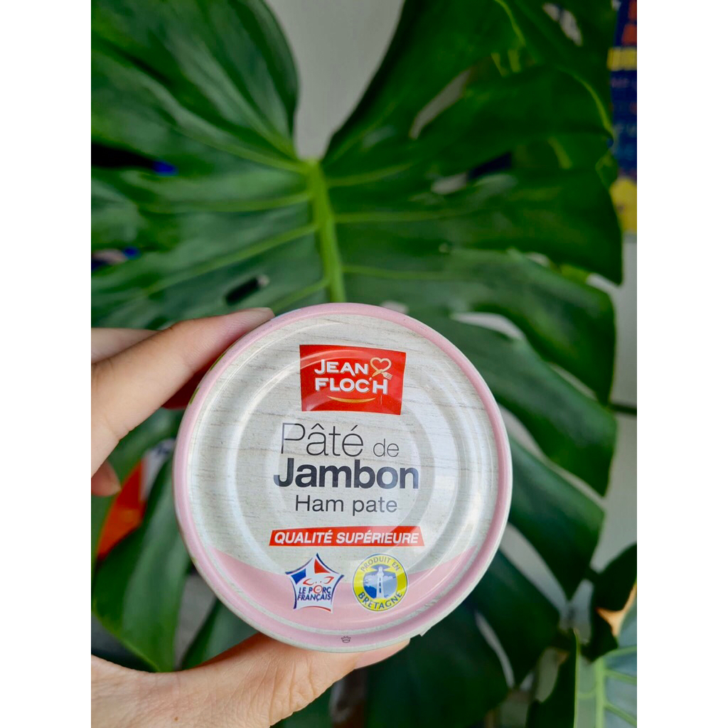 [Date 2028] Pate Jambon Jean Floc’h 130g - Pháp