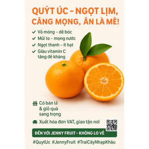 Quýt Úc vào mùa siu rẻ siu ngọt